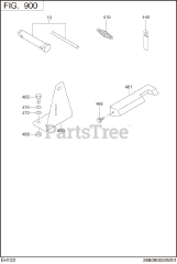 Subaru Robin EH122D26010 (EH12-2) - Subaru Robin Rammer Engine 900 Accessory