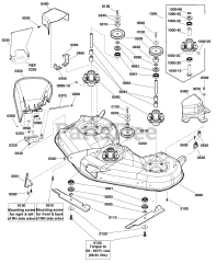 Murray 1696588-00 - Murray 46" Mower Deck (2015)