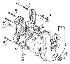 Echo SRM-302 ADX - Echo String Trimmer Crankcase