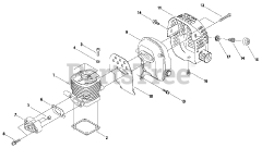Shindaiwa C 350 - Shindaiwa Brush Cutter (SN: 20001921 - 20003190)