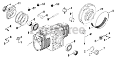 Kohler K662-33503 - Kohler K-Series Engine, Made for Miller Electric, 24hp, 17kW Crankcase 0225004122