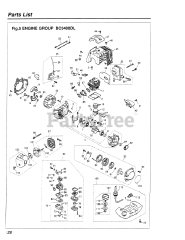 RedMax BC 3400 DL - RedMax Brushcutter (SN: 980101 & Above) (1999-10)