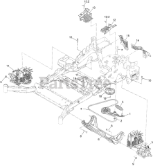 Exmark LZX921GKA606A1 - Exmark 60" Lazer Z X-Series Zero-Turn Mower, Kawasaki FX (SN: 411294212 - 413950473) (Rev A) (2022)