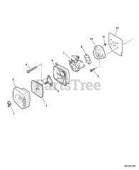 Echo WP-1000 - Echo Water Pump (Type 1) Intake  S/N: 001001 - 006207