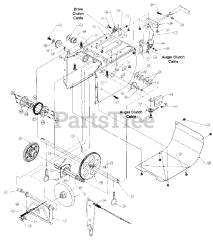 Yard Machines 31AE610E000 - Yard Machines Snow Thrower (1998)