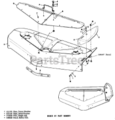 Simplicity 990669 - Simplicity 48" Mower Deck DECK ASSEMBLY