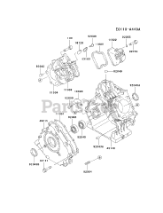 Kawasaki FE250D-AS08 - Kawasaki Engine CYLINDER/CRANKCASE