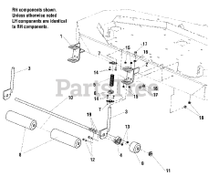 Simplicity 5900821 - Simplicity Citation 61" Zero-Turn Mower, 28hp Briggs & Stratton 61" Mower Deck - Striping Roller Bar