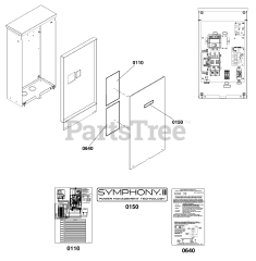 Briggs & Stratton 040636-00 - Briggs & Stratton 20kW Home Standby Generator with 150 Amp ATS Decals Group - ATS Informational (Used After Serial No. 1022510632)