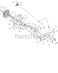 Gravely 921026 - Gravely 28" Power Brush, Subaru (SN: 055000 - 055999)