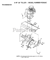Electrolux/AYP RD 550 C - Electrolux/AYP Tiller