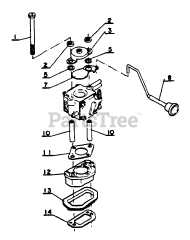 Echo CS-302 - Echo Chainsaw Intake, Exhaust