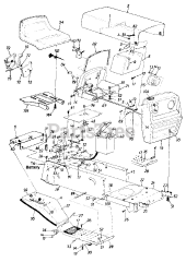 MTD 13637-9 - MTD Lawn Tractor (1989)