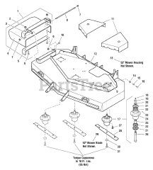 Ferris 1000Z (5901000) - Ferris 1000Z Series 48" Zero-Turn Mower, 21hp Kohler (SN: 2899 & Above)