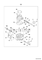 Subaru Robin RGV10K83031 - Subaru Robin Generator 640 Carburetor