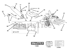 Snapper 7063318 - Snapper 28" & 33" Rider Twin Bag Grass Catcher