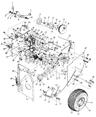 MTD 311-965 - MTD Snow Thrower (1991)