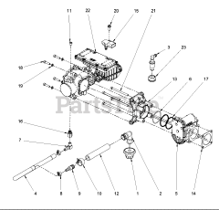 Milbank 076540-01 - Milbank 35kW Liquid Cooled Home Standby Generator Engine Service Parts - Fuel (80014155)