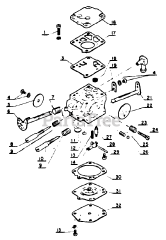 Echo CS-301 - Echo Chainsaw (Original Version) Carburetor