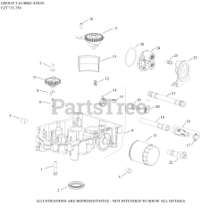 Kohler EZT740-3001 - Kohler Confidant EFI Engine, Basic Version, 25hp, 747cc 03 Lubrication