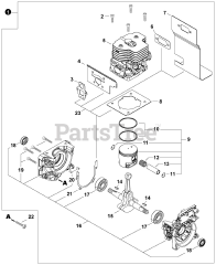Echo PB-7910 H - Echo Backpack Blower (SN: P56315001001 - P56315999999)