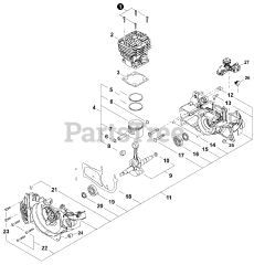 Echo CS-500 P - Echo Chainsaw (SN: C19312001001 - C19312999999)