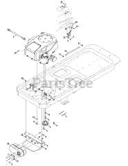Cub Cadet RZT-42 (17YF2ACS010) - Cub Cadet 42" RZT Zero-Turn Mower, Kohler (2012) Engine Accessories (Kohler)