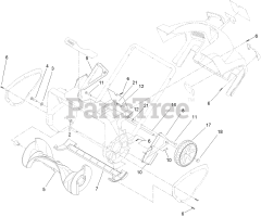 Lawn-Boy 38381 (1800) - Lawn-Boy 18" Power Curve Snow Thrower (SN: 320000001 - 320999999) (2020)