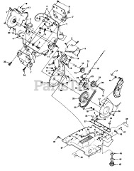 Homelite 420 E (UT-35021-A) - Homelite Snow Thrower