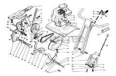 Toro 58050 - Toro 22" Tiller (SN: 003000001 - 003999999) (1983)