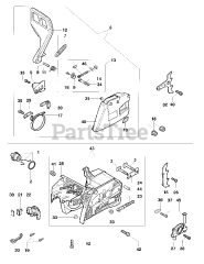 Cub Cadet CS 5220 (59AN658-050) - Cub Cadet 20" Chainsaw Crankcase