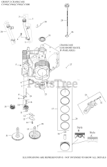 Kohler CV960-2002 - Kohler Command PRO Engine, Basic Version, 36hp, 26.9kW 02 CrankCase