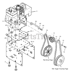 Murray 624808x6A - Murray Ultra 24" Snow Thrower (2001)