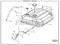 PowerStroke PS 903500 B - PowerStroke 3500 Watt Generator Figure B