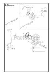 Husqvarna 357 XP - Husqvarna Chainsaw (2011-05) IGNITION SYSTEM