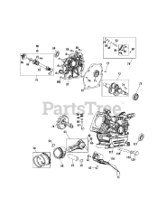 Cub Cadet 375-QU - Cub Cadet 243cc Engine att