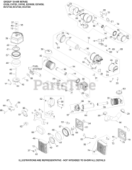 Kohler ECV630-3012 - Kohler Command PRO EFI Engine, Basic Version, 19hp, 14.2kW 10 Air Intake