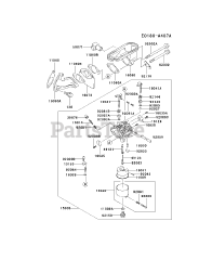 Kawasaki FB460V-AS37 - Kawasaki Engine CARBURETOR