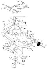 Toro 3-5001 (A-60) - Toro Electric Horse Rear-Engine Riding Mower (1975)