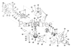 Yard Machines 2800m (41BD280G700) - Yard Machines String Trimmer Engine Parts