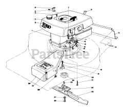 Toro 16870 - Toro Walk-Behind Mower (SN: 002000001 - 002999999) (1982)