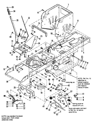 Simplicity 6211 (1691062) - Simplicity 42" Garden Tractor, 11hp