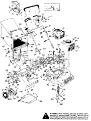 MTD 12871-8 - MTD Walk-Behind Mower (1988)