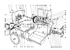 Toro 31823 (832) - Toro 32" Snow Thrower (SN: 005000001 - 005999999) (1975)