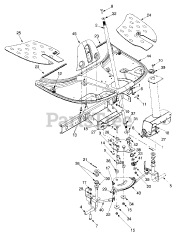 White Outdoor 13A-325-190 - White Outdoor Yard Bug 27" Rear-Engine Riding Mower (1999)