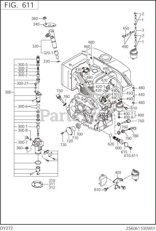 Subaru Robin DY272DD5210 DY27 2