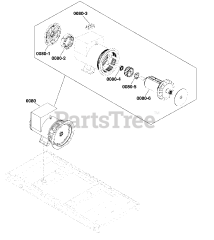 Briggs & Stratton 076131-03 - Briggs & Stratton 35kW Liquid Cooled Home Standby Generator Alternator