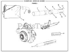 Scotts SC 254 BV (090077023) - Scotts Blower, 20 Volt