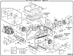 Black Max BM 907015 (090930310) - Black Max 7000 Watt Generator, Rev 01 (2018-03)