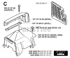 Jonsered GR 2036 - Jonsered String Trimmer (2000-10) COVER